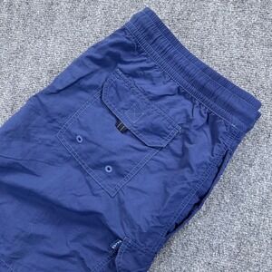 Tommy Bahama Relax Swim Trunks Mens L Blue 100% Nylon Shorts Drawstring Pockets